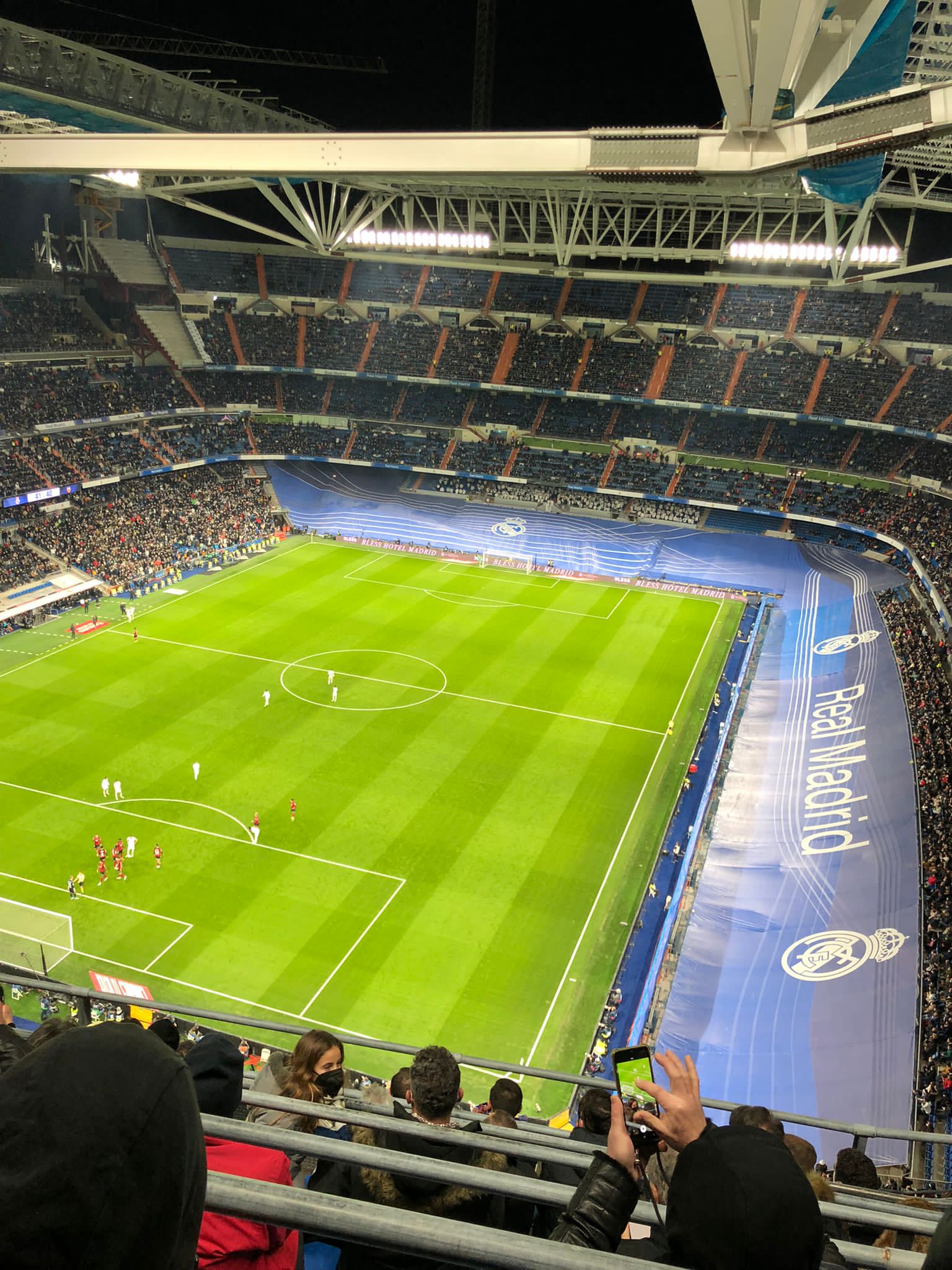 Santiago Bernabéu, Madrid